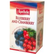 Apotheke tea áfonya-tőzegáfonya filteres 20db