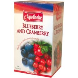 Apotheke tea áfonya-tőzegáfonya filteres 20db