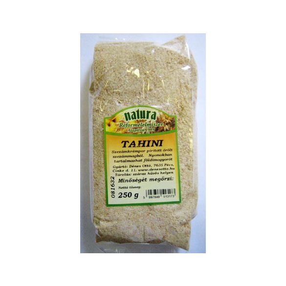 NATURA TAHINI SZEZÁMKRÉMPOR 250G