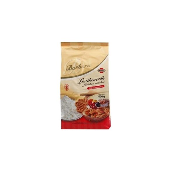 GLUTÉNMENTES BARBARA LISZTKEVERÉK FŐZÉSHEZ-SÜTÉSHEZ 1000G