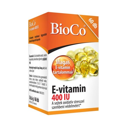 BIOCO E-VITAMIN 400 IU 60DB