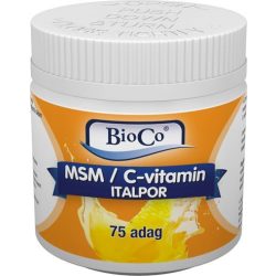 BIOCO MSM+C-VITAMIN 750MG+750MG ITALPOR 60DB