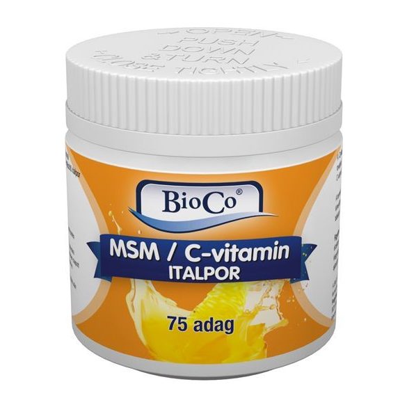 BIOCO MSM+C-VITAMIN 750MG+750MG ITALPOR 60DB