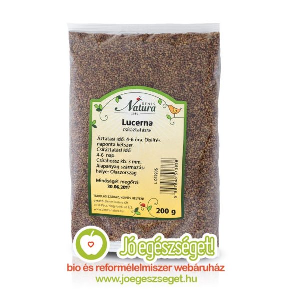 NATURA LUCERNA CSÍRÁZTATÁSRA 200G