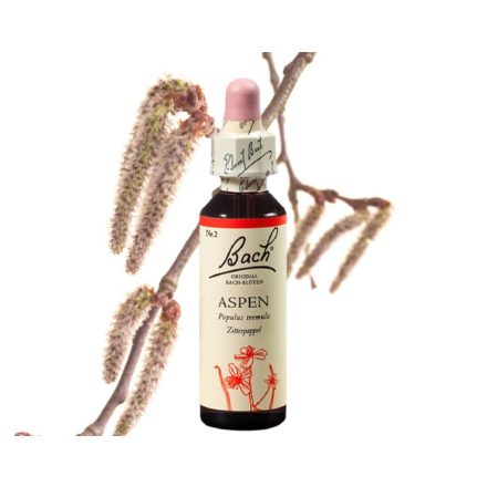 EREDETI BACH VIRÁGESZENCIA ASPEN REZGŐNYÁR 20 ML- A SEJTELEM VIRÁGA