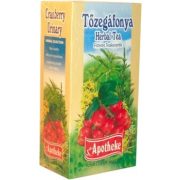 Apotheke tea tőzegáfonya filteres 20db
