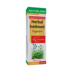 NATURLAND SVÉDKESERŰ FOGKRÉM+C-VITAMIN 100ML