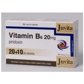 Jutavit vitamin b6 20mg tabletta 30db