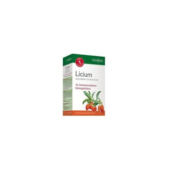 INTERHERB NAPI 1 LÍCIUM-GOJI BERRY EXTRAKTUM KAPSZULA 30DB