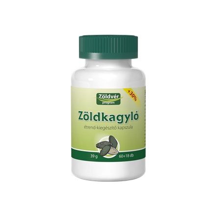 Zöldvér zöldkagyló kapszula 60+18db