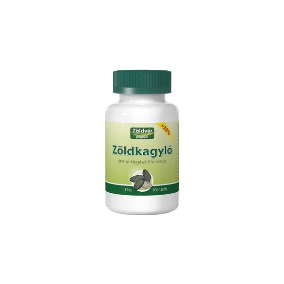 Zöldvér zöldkagyló kapszula 60+18db