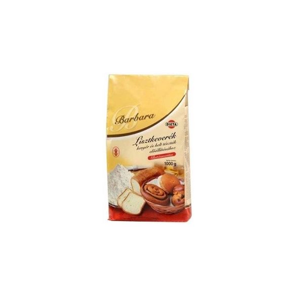 GLUTÉNMENTES BARBARA LISZTKEVERÉK KENYÉR ÉS KELT TÉSZTA 1000G