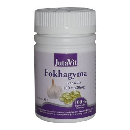 Jutavit fokhagyma kapszula 100db