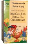 Pavel Vana teakeverék immucare kids herbal filteres 20db