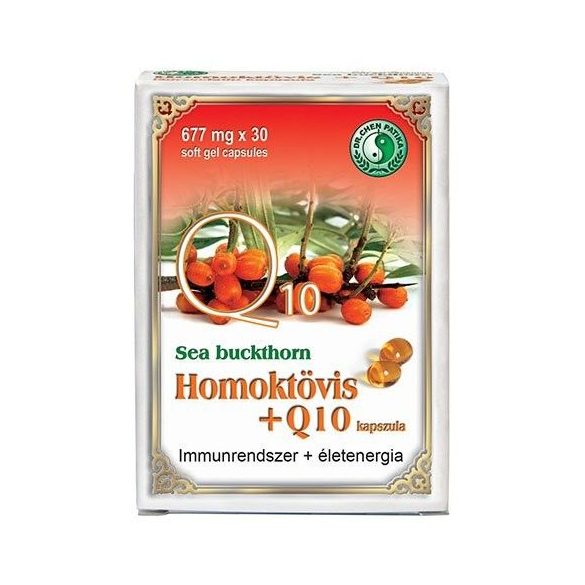 DR.CHEN HOMOKTÖVIS+Q10 LÁGYZSELATIN KAPSZULA 30DB