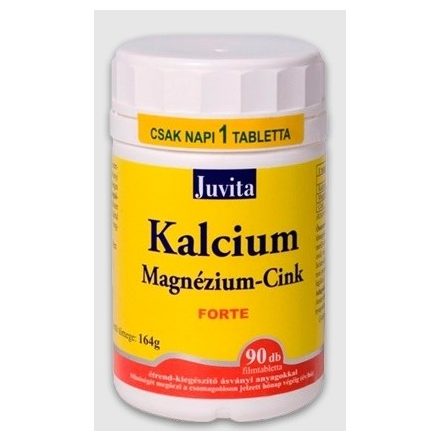 Jutavit kálcium-magnézium-cink forte tabletta 90db