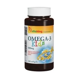 VITAKING OMEGA-3 KIDS 500 MG 100DB