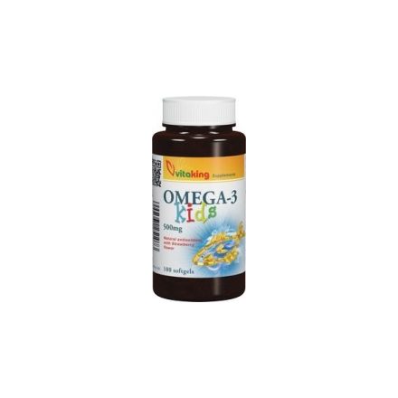 VITAKING OMEGA-3 KIDS 500 MG 100DB