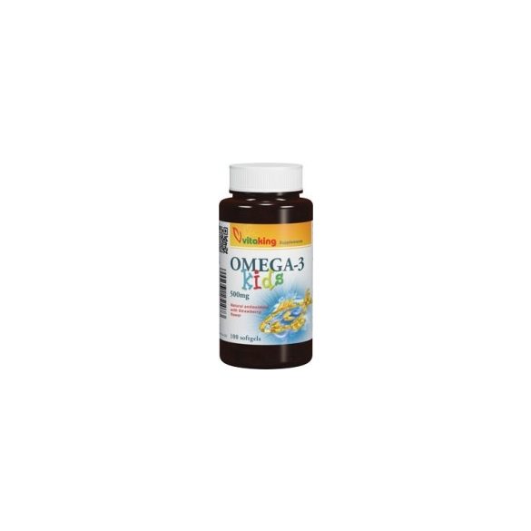 VITAKING OMEGA-3 KIDS 500 MG 100DB