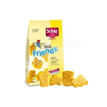 GLUTÉNMENTES SCHAR MILLY FRIENDS KEKSZEK 125G