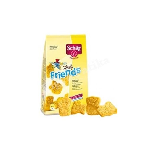 Gluténmentes schar milly friends kekszek 125g