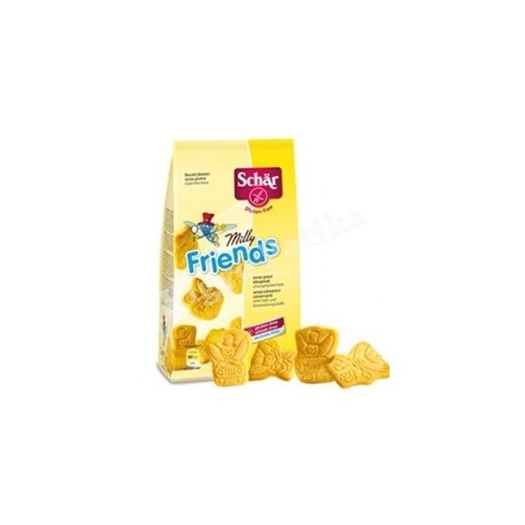 GLUTÉNMENTES SCHAR MILLY FRIENDS KEKSZEK 125G