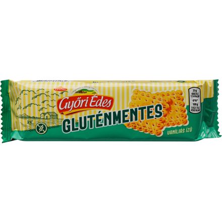 GLUTÉNMENTES GYŐRI ÉDES VANÍLIÁS ÍZŰ 75G