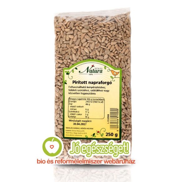 NATURA HÁNTOLT NAPRAFORGÓ PIRÍTOTT 250G