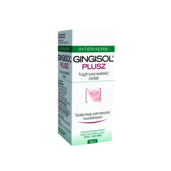 INTERHERB GINGISOL PLUSZ FOGÍNYECSETELŐ OLDAT 10ML
