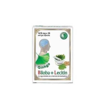 DR.CHEN GINKGO BILOBA + LECITIN KAPSZULA 30DB