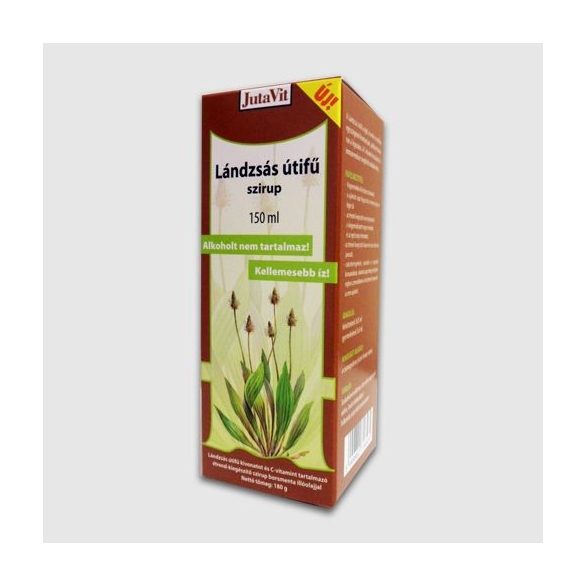 Jutavit lándzsás útifű szirup 150ml