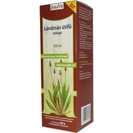 Jutavit lándzsás útifű szirup 300ml