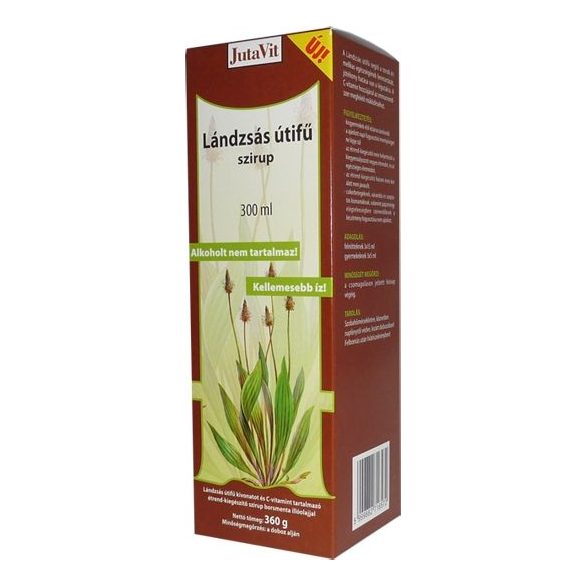 Jutavit lándzsás útifű szirup 300ml
