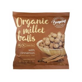 BIO BIOPONT EXTRUDÁLT KÖLESGOLYÓ FAHÉJAS 60G