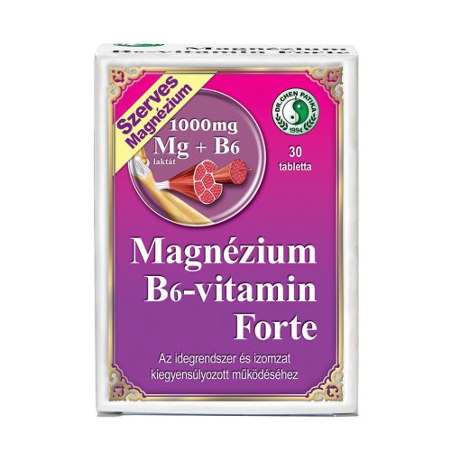 Dr. Chen Magnézium B6-Vitamin Forte Tabletta