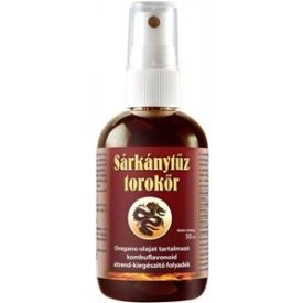   Sárkánytűz torokőr oregano olajat tartalmazó kombuflavonoid 50ml