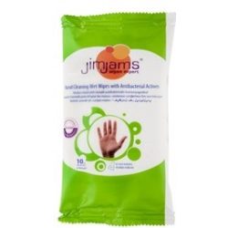 Jimjams törlőkendő nedves antibakteriális 10db