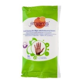 Jimjams törlőkendő nedves antibakteriális 10db