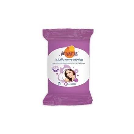 Jimjams arclemosó smink kendő 10db