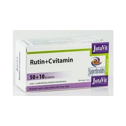 Jutavit rutin + c-vitamin tabletta 60db