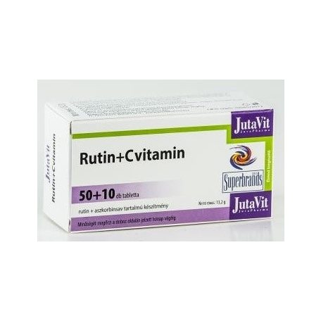 Jutavit rutin + c-vitamin tabletta 60db