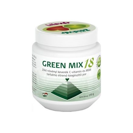 Zöldvér green mix 18 zöld növényi keverék c-vitaminnal + msm por 150g
