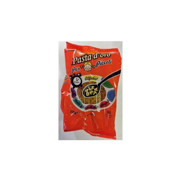 GLUTÉNMENTES PASTA DORO ABC GYEREKTÉSZTA 250G