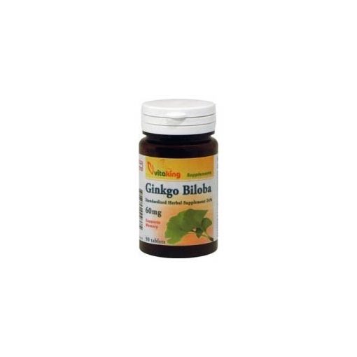 VITAKING GINKGO BILOBA 60MG LEAF EXTRACT 90DB