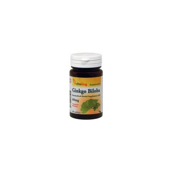 VITAKING GINKGO BILOBA 60MG LEAF EXTRACT 90DB