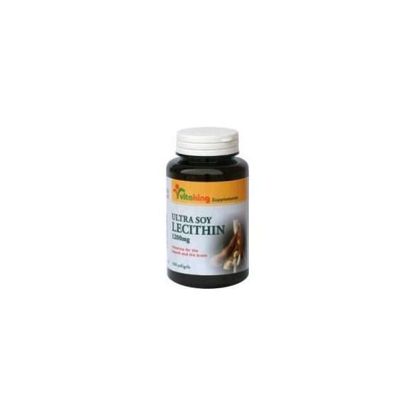 VITAKING LECITIN 1200MG KAPSZULA 100DB