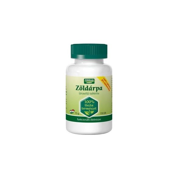 Zöldvér zöldárpa 100% tabletta 300db