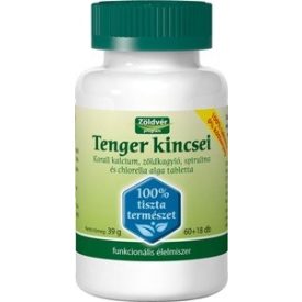 Zöldvér tenger kincsei tabletta 60+18db