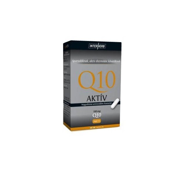 INTERHERB Q10 AKTÍV KAPSZULA 30DB