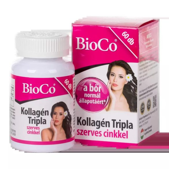 BIOCO KOLLAGÉN TRIPLA SZERVES CINKKEL 60DB